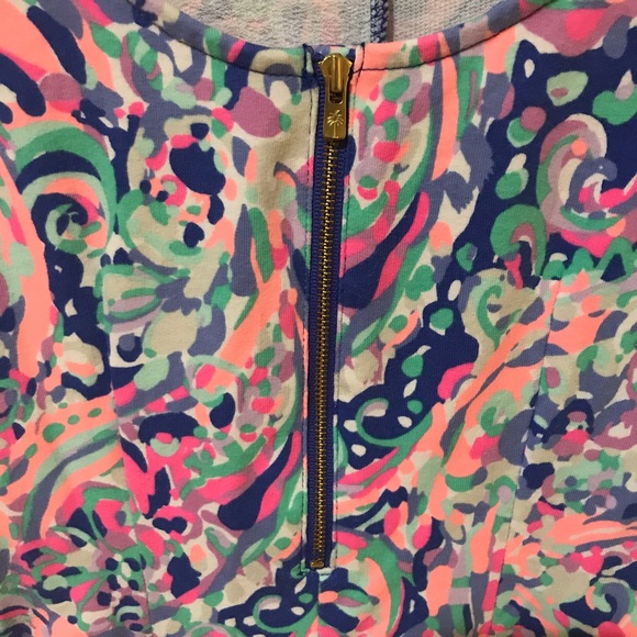 Lilly Pulitzer Celia Dress Fit and Flare size Xs - Picture 8 of 11